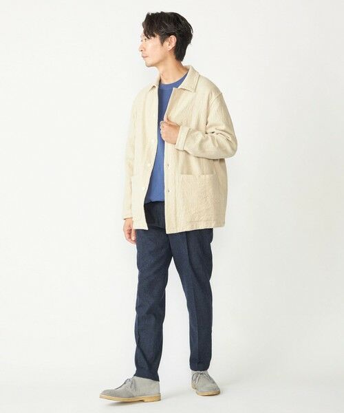 SHIPS / シップス ブルゾン | SHIPS: ブラッシュド シャツ アウター | 詳細1