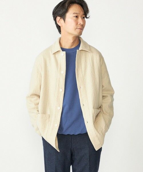 SHIPS / シップス ブルゾン | SHIPS: ブラッシュド シャツ アウター | 詳細2