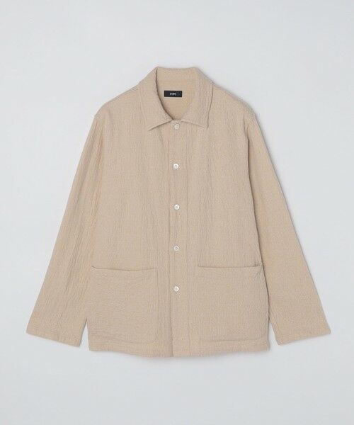 SHIPS / シップス ブルゾン | SHIPS: ブラッシュド シャツ アウター | 詳細3