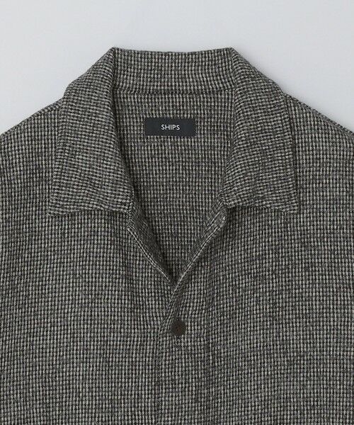 SHIPS / シップス ブルゾン | SHIPS: ブラッシュド シャツ アウター | 詳細11