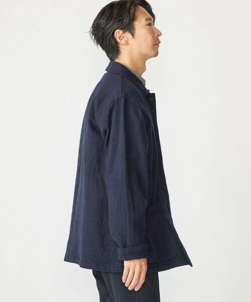 SHIPS / シップス ブルゾン | SHIPS: ブラッシュド シャツ アウター | 詳細24