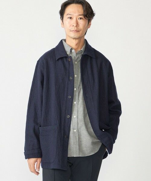 SHIPS / シップス ブルゾン | SHIPS: ブラッシュド シャツ アウター | 詳細21