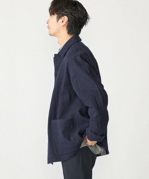 SHIPS / シップス ブルゾン | SHIPS: ブラッシュド シャツ アウター | 詳細22