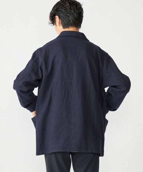 SHIPS / シップス ブルゾン | SHIPS: ブラッシュド シャツ アウター | 詳細23