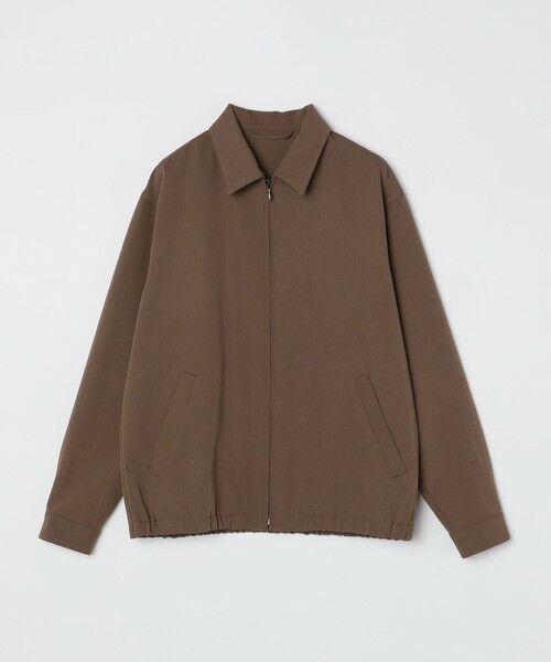 SHIPS / シップス ブルゾン | SHIPS:〈手洗い可能〉TR サージ シャツ ジップ ブルゾン | 詳細20