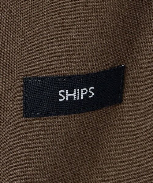 SHIPS / シップス ブルゾン | SHIPS:〈手洗い可能〉TR サージ シャツ ジップ ブルゾン | 詳細24