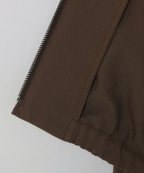 SHIPS / シップス ブルゾン | SHIPS:〈手洗い可能〉TR サージ シャツ ジップ ブルゾン | 詳細25