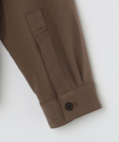 SHIPS / シップス ブルゾン | SHIPS:〈手洗い可能〉TR サージ シャツ ジップ ブルゾン | 詳細27