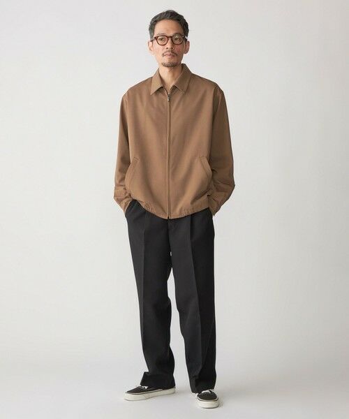 SHIPS / シップス ブルゾン | SHIPS:〈手洗い可能〉TR サージ シャツ ジップ ブルゾン | 詳細12