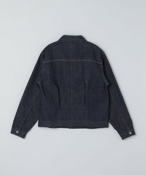 SHIPS / シップス ブルゾン | SHIPS: AUTHENTIC ワンウォッシュ ファースト デニム ジャケット | 詳細4