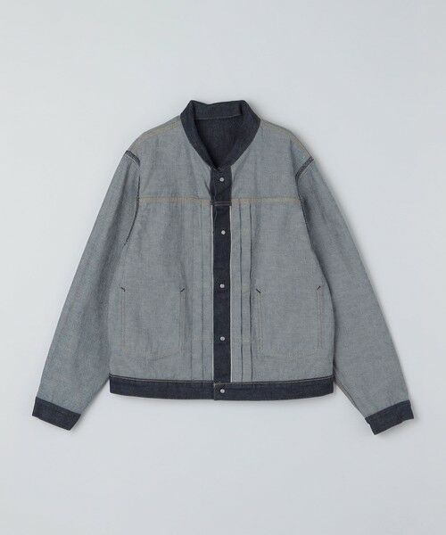 SHIPS / シップス ブルゾン | SHIPS: AUTHENTIC ワンウォッシュ ファースト デニム ジャケット | 詳細5