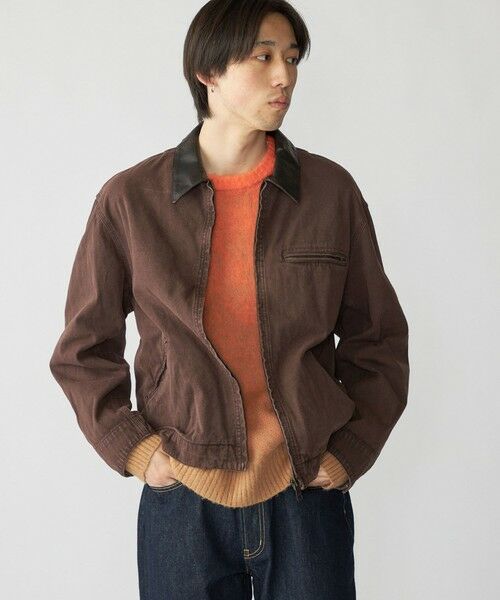 SHIPS / シップス ブルゾン | City Ambient Products:〈洗濯機可能〉ウォッシュ ダック ジップ ワーク ジャケット | 詳細3