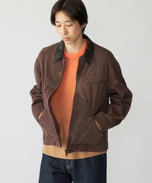 SHIPS / シップス ブルゾン | City Ambient Products:〈洗濯機可能〉ウォッシュ ダック ジップ ワーク ジャケット | 詳細4