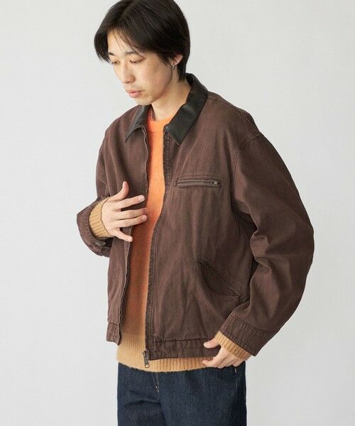 SHIPS / シップス ブルゾン | City Ambient Products:〈洗濯機可能〉ウォッシュ ダック ジップ ワーク ジャケット | 詳細5