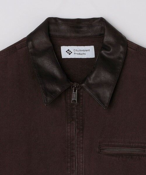 SHIPS / シップス ブルゾン | City Ambient Products:〈洗濯機可能〉ウォッシュ ダック ジップ ワーク ジャケット | 詳細10