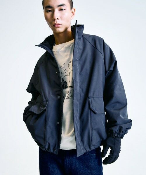 SHIPS / シップス ブルゾン | City Ambient Products: 3WAY フリース ライナー スタンドカラー ブルゾン | 詳細17