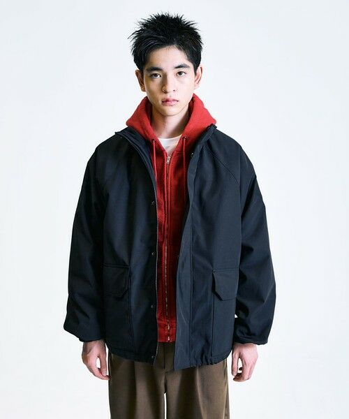 SHIPS / シップス ブルゾン | City Ambient Products: 3WAY フリース ライナー スタンドカラー ブルゾン | 詳細28