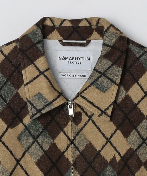 SHIPS / シップス ブルゾン | NOMARHYTHM TEXTILE: ARGYLE BLOUSON | 詳細4