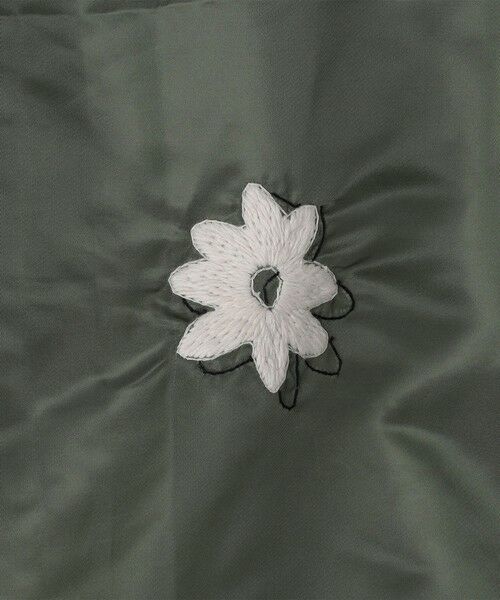 SHIPS / シップス ブルゾン | NOMARHYTHM TEXTILE: FLOWER EMBROIDERY FLIGHT JACKET | 詳細11