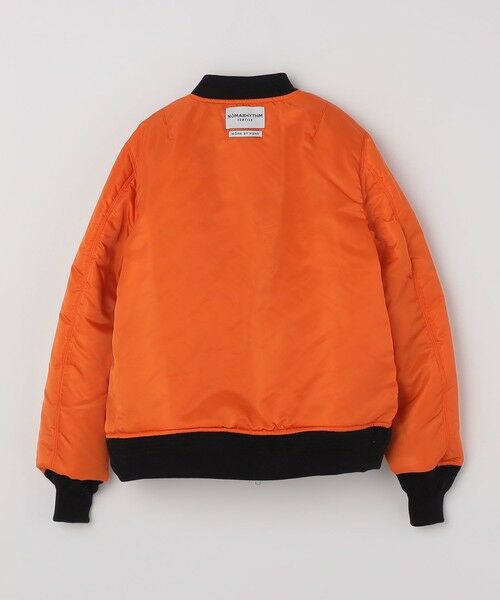 SHIPS / シップス ブルゾン | NOMARHYTHM TEXTILE: FLOWER EMBROIDERY FLIGHT JACKET | 詳細4