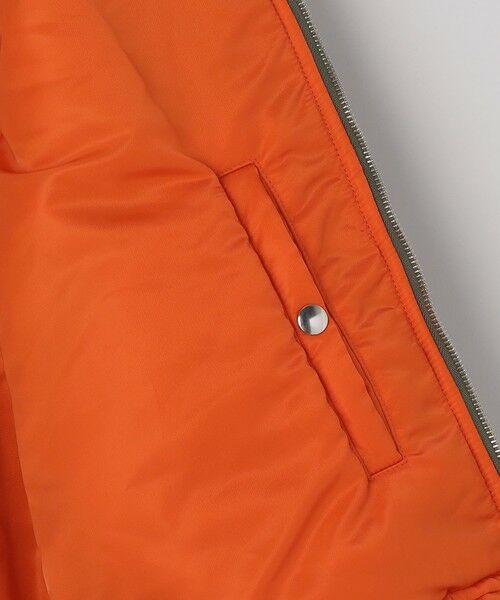 SHIPS / シップス ブルゾン | NOMARHYTHM TEXTILE: FLOWER EMBROIDERY FLIGHT JACKET | 詳細8