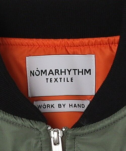 SHIPS / シップス ブルゾン | NOMARHYTHM TEXTILE: FLOWER EMBROIDERY FLIGHT JACKET | 詳細10