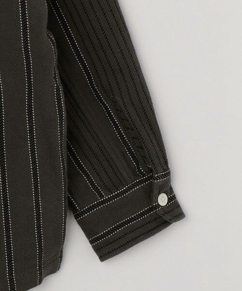 SHIPS / シップス ブルゾン | NOMARHYTHM TEXTILE: STRIPE SHIRT JACKET | 詳細5