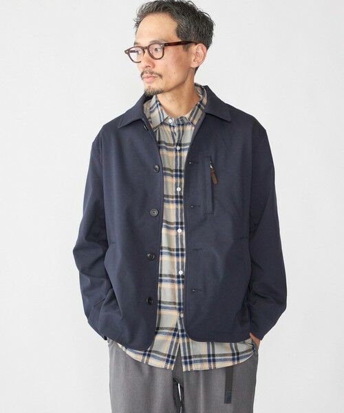 SHIPS / シップス ブルゾン | SHIPS: SOLOTEX(R) FULFLAN(R) ユーティリティ ジャケット(ネイビー)