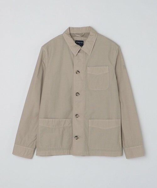 SHIPS / シップス ブルゾン | BREUER: セザンヌ コットン ジャケット（ライトブラウン）