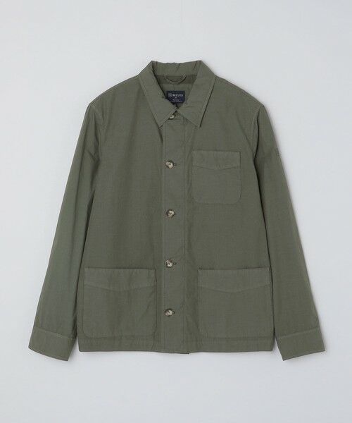 SHIPS / シップス ブルゾン | BREUER: セザンヌ コットン ジャケット（オリーブ）