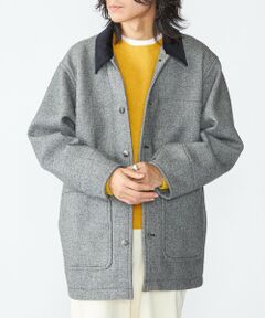 SHIPS / シップス ブルゾン | SHIPS: ウール ボンディング カバーオール