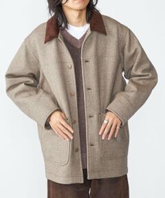 SHIPS / シップス ブルゾン | SHIPS: ウール ボンディング カバーオール