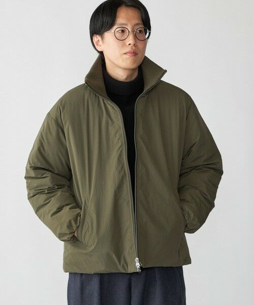 SHIPS / シップス ブルゾン | 【WEB限定】SHIPS: THERMOLITE(R) パデッド リブ ジャケット | 詳細15