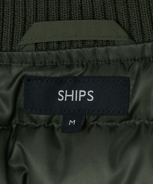 SHIPS / シップス ブルゾン | 【WEB限定】SHIPS: THERMOLITE(R) パデッド リブ ジャケット | 詳細21