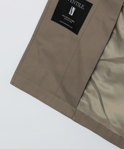 SHIPS / シップス その他アウター | SHIPS: VENTILE(R) コットン ステンカラー コート | 詳細14