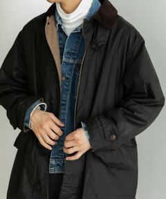 SHIPS / シップス ステンカラーコート | 【SHIPS別注】Barbour: 3/4 COAT 4oz WAX COTTON