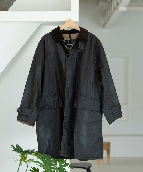 SHIPS / シップス ステンカラーコート | 【SHIPS別注】Barbour: 3/4 COAT 4oz WAX COTTON | 詳細1