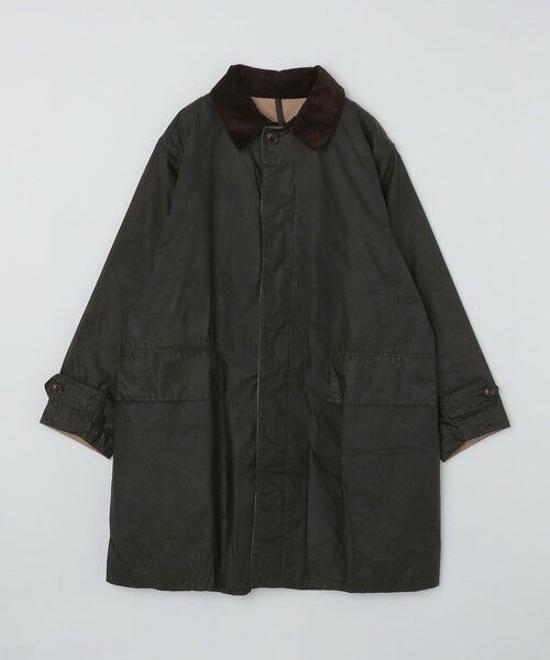 SHIPS / シップス ステンカラーコート | 【SHIPS別注】Barbour: 3/4 COAT 4oz WAX COTTON | 詳細3