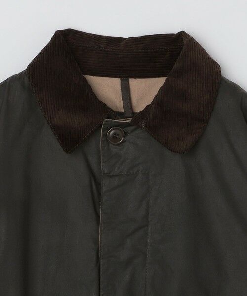 SHIPS / シップス ステンカラーコート | 【SHIPS別注】Barbour: 3/4 COAT 4oz WAX COTTON | 詳細4