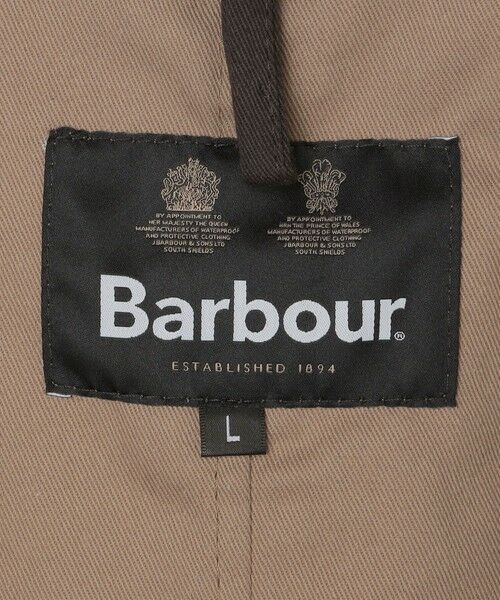 SHIPS / シップス ステンカラーコート | 【SHIPS別注】Barbour: 3/4 COAT 4oz WAX COTTON | 詳細8