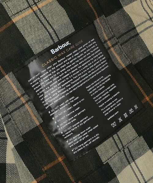 SHIPS / シップス その他アウター | Barbour: MODIFIED EXMOOR WAX JACKET | 詳細11