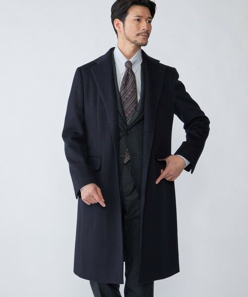 SHIPS / シップス その他アウター | SHIPS: ウール/カシミヤ ロング チェスターコート | 詳細24