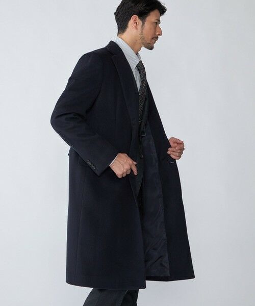 SHIPS / シップス その他アウター | SHIPS: ウール/カシミヤ ロング チェスターコート | 詳細28