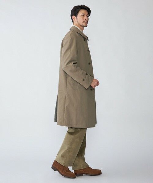 SHIPS / シップス その他アウター | SHIPS: ポリエステル/ウール ヘリンボーンツイード リバーシブル ステンカラー コート | 詳細10