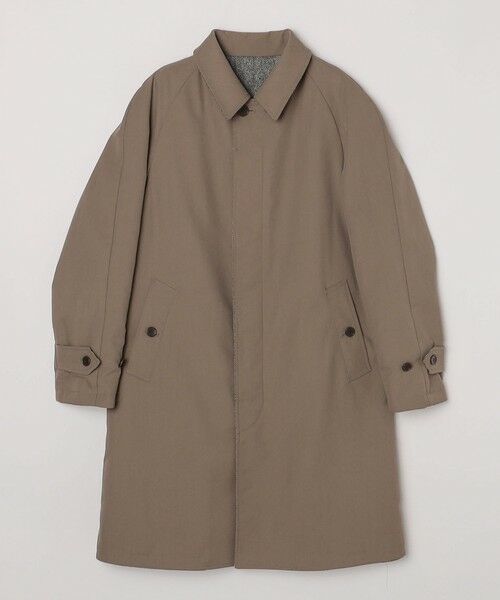 SHIPS / シップス その他アウター | SHIPS: ポリエステル/ウール ヘリンボーンツイード リバーシブル ステンカラー コート | 詳細11