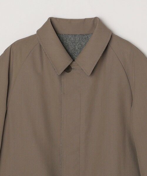 SHIPS / シップス その他アウター | SHIPS: ポリエステル/ウール ヘリンボーンツイード リバーシブル ステンカラー コート | 詳細13