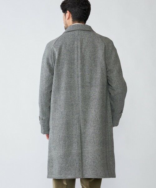 SHIPS / シップス その他アウター | SHIPS: ポリエステル/ウール ヘリンボーンツイード リバーシブル ステンカラー コート | 詳細21