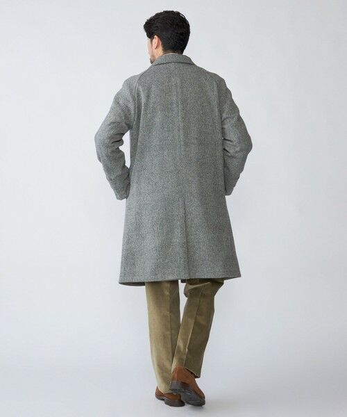 SHIPS / シップス その他アウター | SHIPS: ポリエステル/ウール ヘリンボーンツイード リバーシブル ステンカラー コート | 詳細26