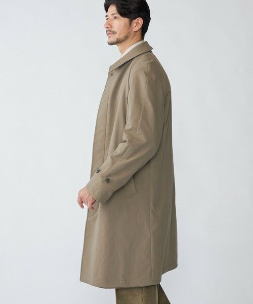 SHIPS / シップス その他アウター | SHIPS: ポリエステル/ウール ヘリンボーンツイード リバーシブル ステンカラー コート | 詳細3