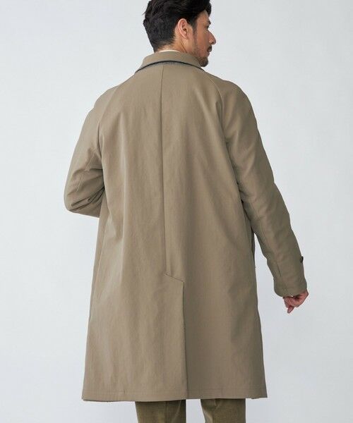 SHIPS / シップス その他アウター | SHIPS: ポリエステル/ウール ヘリンボーンツイード リバーシブル ステンカラー コート | 詳細4